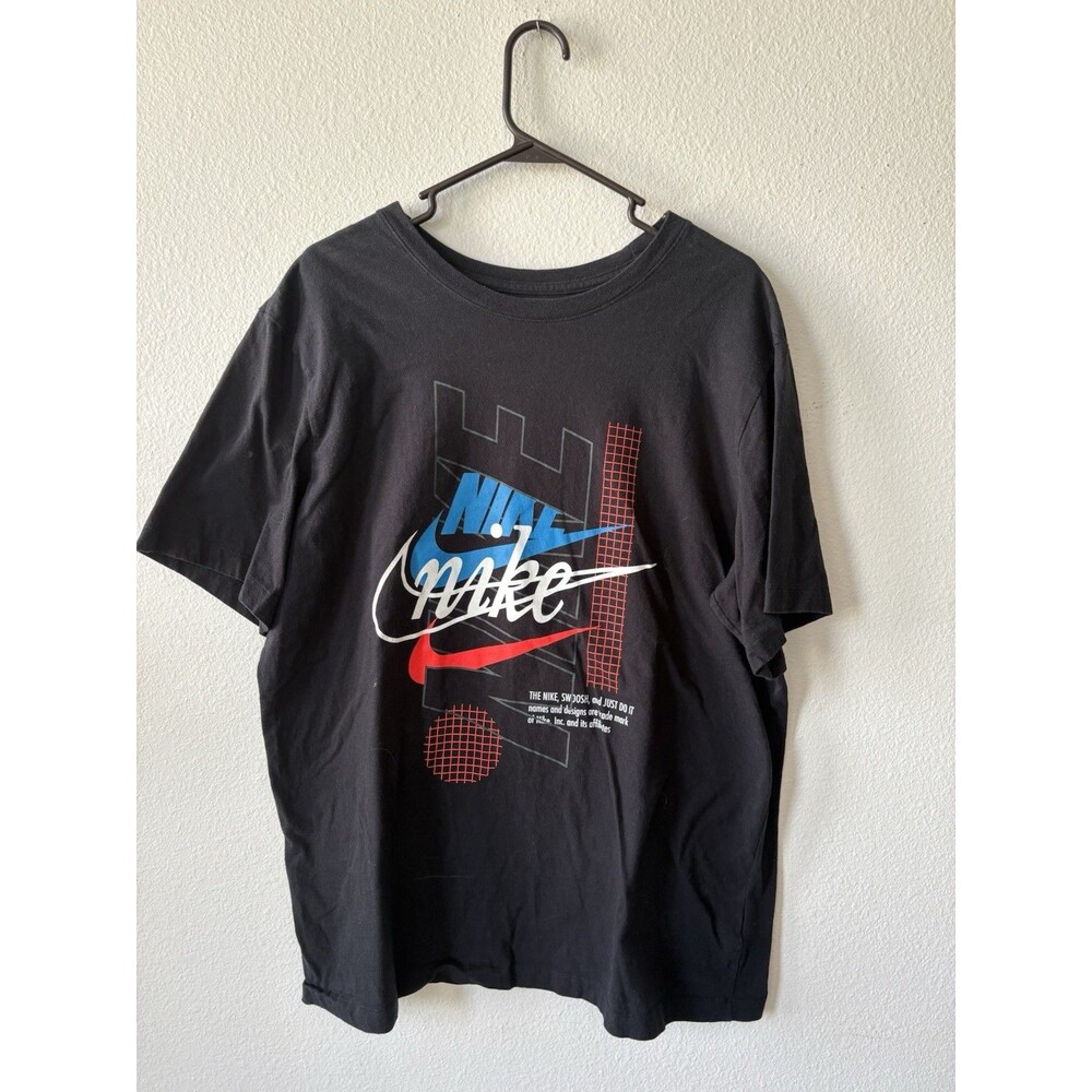 Men’s Nike Regular Fit T Shirt Black Size XL
